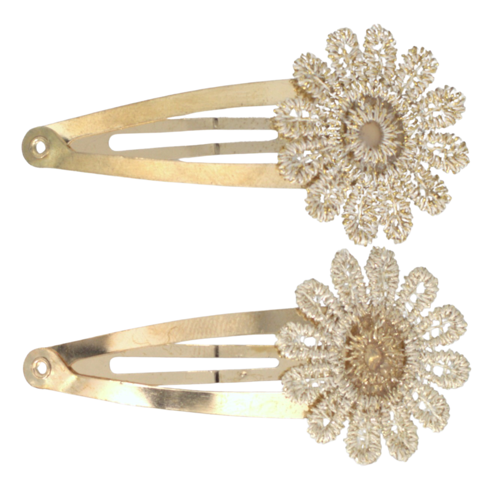 Your Little Miss Pinzas de pelo Jade - Golden bloom