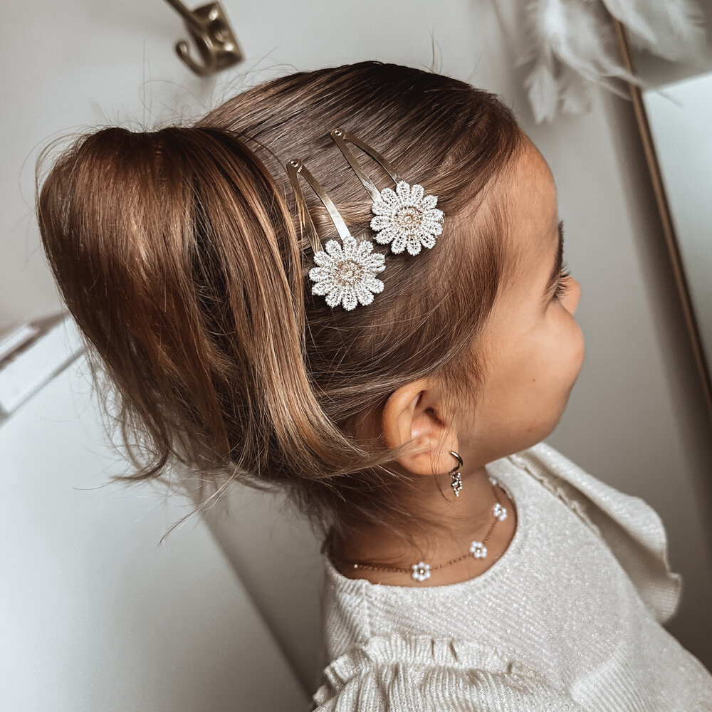 Your Little Miss Haarspeldjes Jade - Golden bloom Your Little Miss Haarspeldjes Jade - Golden bloom