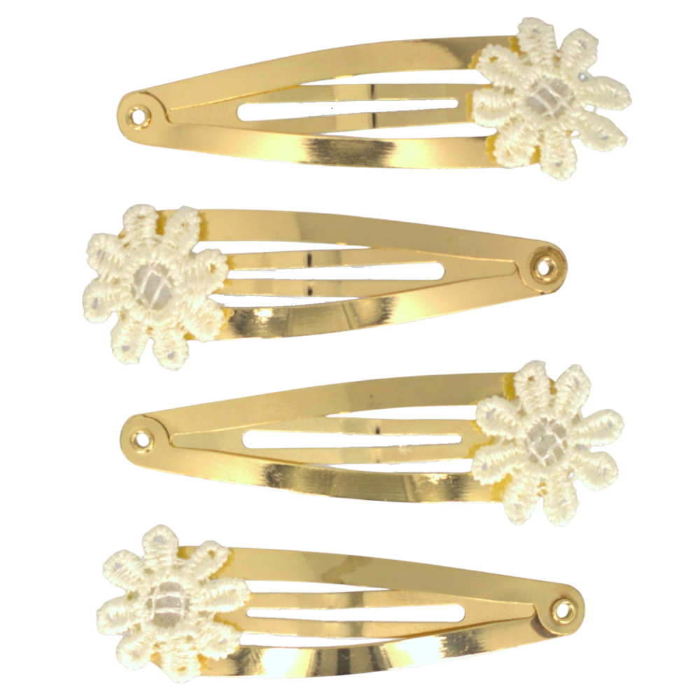 Your Little Miss Hair clips Jade - Sweet flower