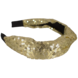 Your Little Miss Brede diadeem met knoop - Glitz & glam Your Little Miss Brede diadeem met knoop - Glitz & glam