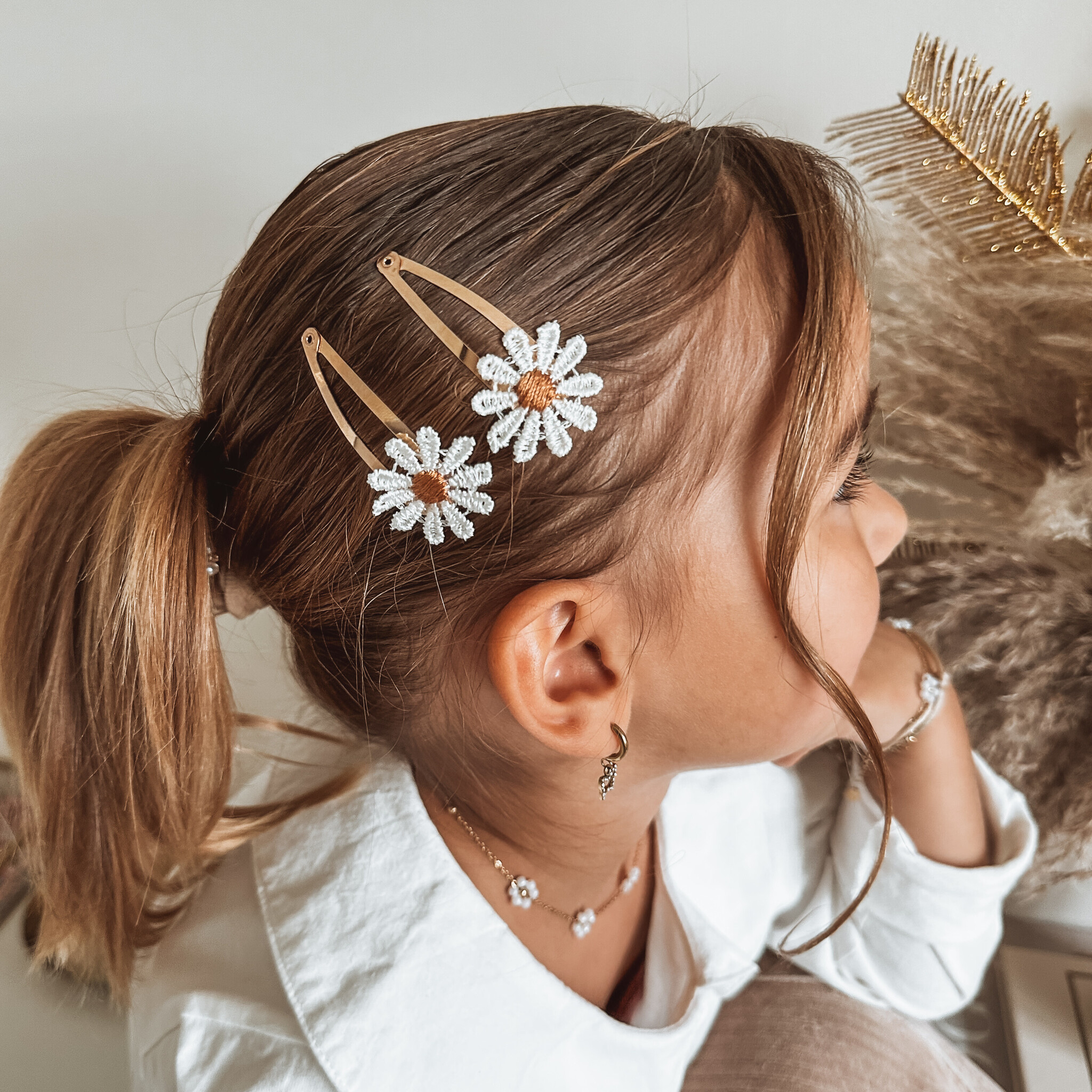 Clips de pelo niña estrellas - Dazzling daisy