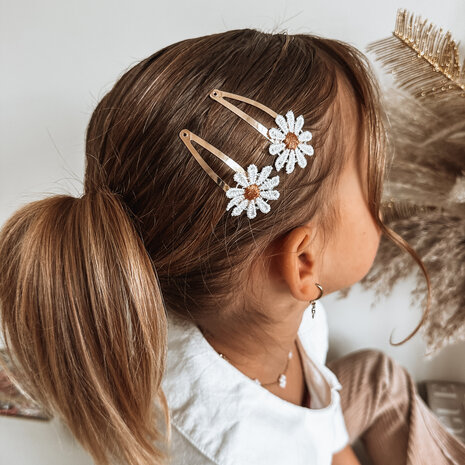 Your Little Miss Mollette per capelli Jade - Dazzling daisy Your Little Miss Mollette per capelli Jade - Dazzling daisy