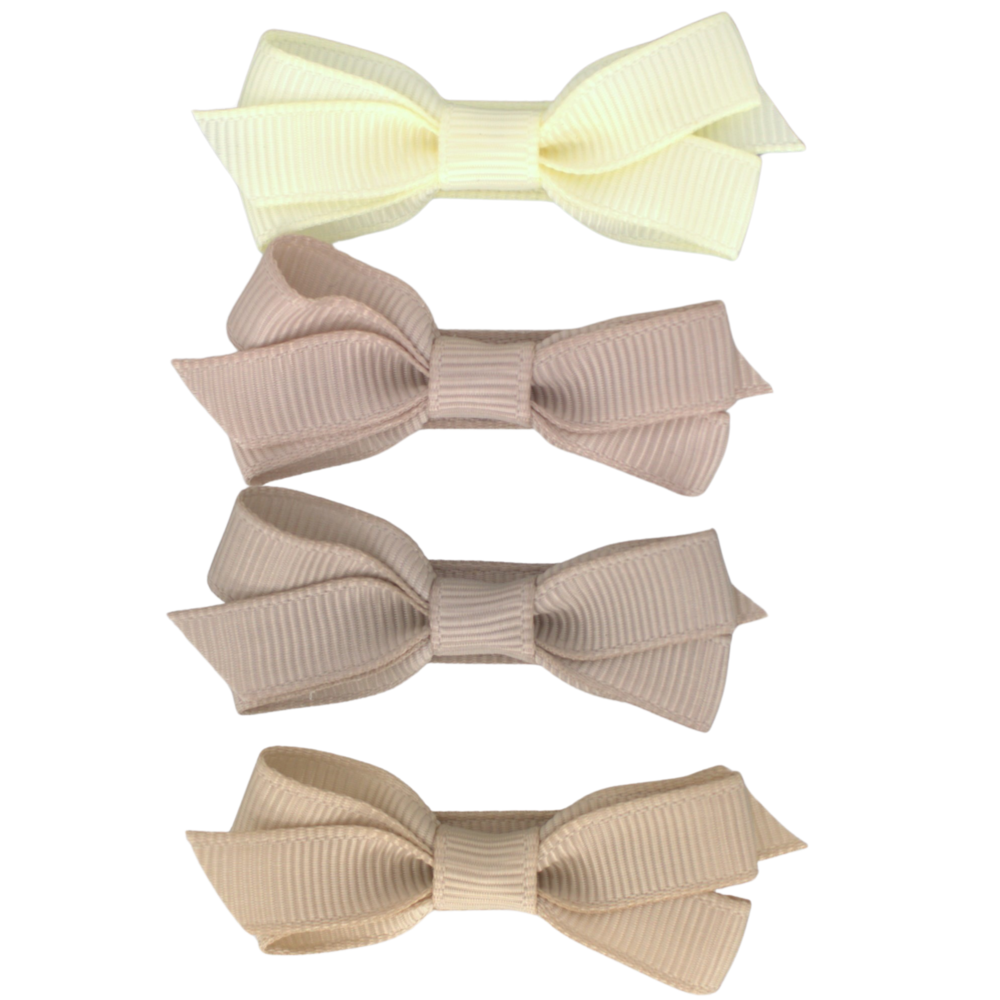 Your Little Miss Hair clips with bow Olivia - Dunes