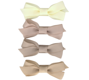 Your Little Miss Barrettes avec nœud Olivia - Dunes Your Little Miss Barrettes avec nœud Olivia - Dunes