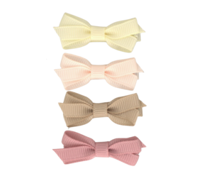 Your Little Miss Barrettes bébé avec nœud Olivia - Soft tones