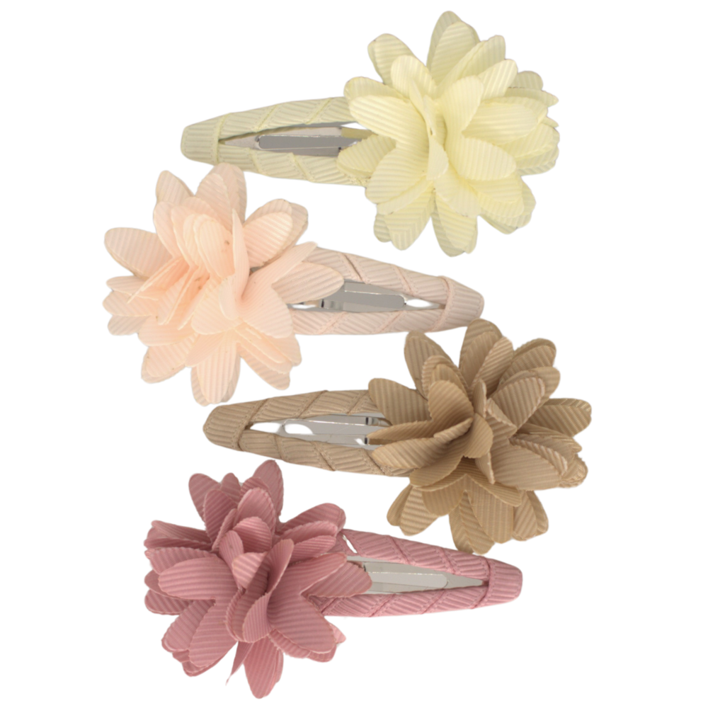 Your Little Miss Hårklips med blomst - Soft tones