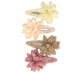 Your Little Miss Fermagli per capelli bambini con fiore - Soft tones Your Little Miss Fermagli per capelli bambini con fiore - Soft tones