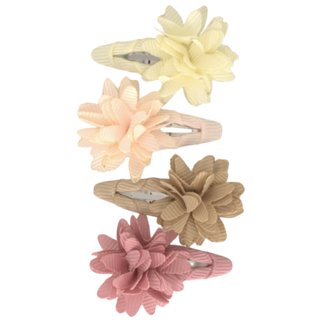 Your Little Miss Barrettes bébé à cheveux avec fleur - Soft tones