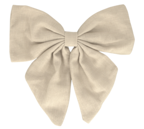 Your Little Miss Haarspange mit großer Schleife Marly - Sand linen