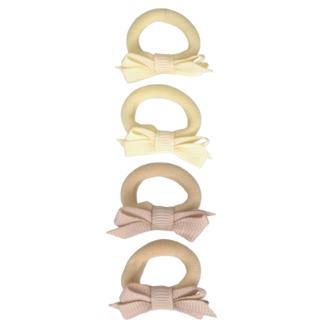 Your Little Miss Baby hair elastics with bow Liv - Dunes
