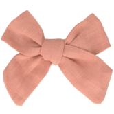 Your Little Miss Hair clip with knot - rose linen