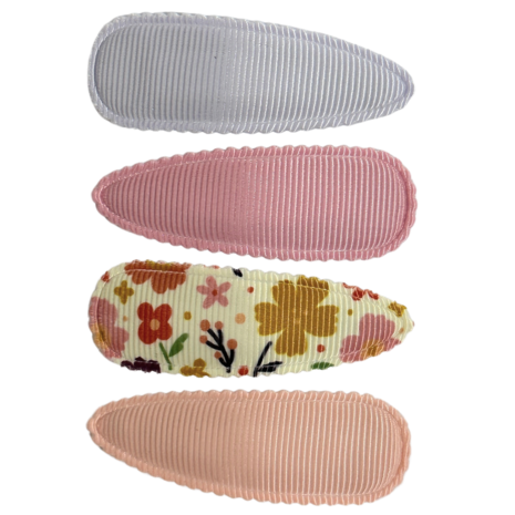 Your Little Miss Hair clips Pippa - floral love