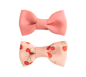 Your Little Miss Barrettes bébé avec nœud Fay - cherrylicious