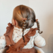 Your Little Miss Baby hair ties with little bow - Rainbow sparkle Your Little Miss Baby hair ties with little bow - Rainbow sparkle