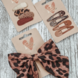 Your Little Miss Fermagli per capelli bambina in tessuto - leopard love Your Little Miss Fermagli per capelli bambina in tessuto - leopard love