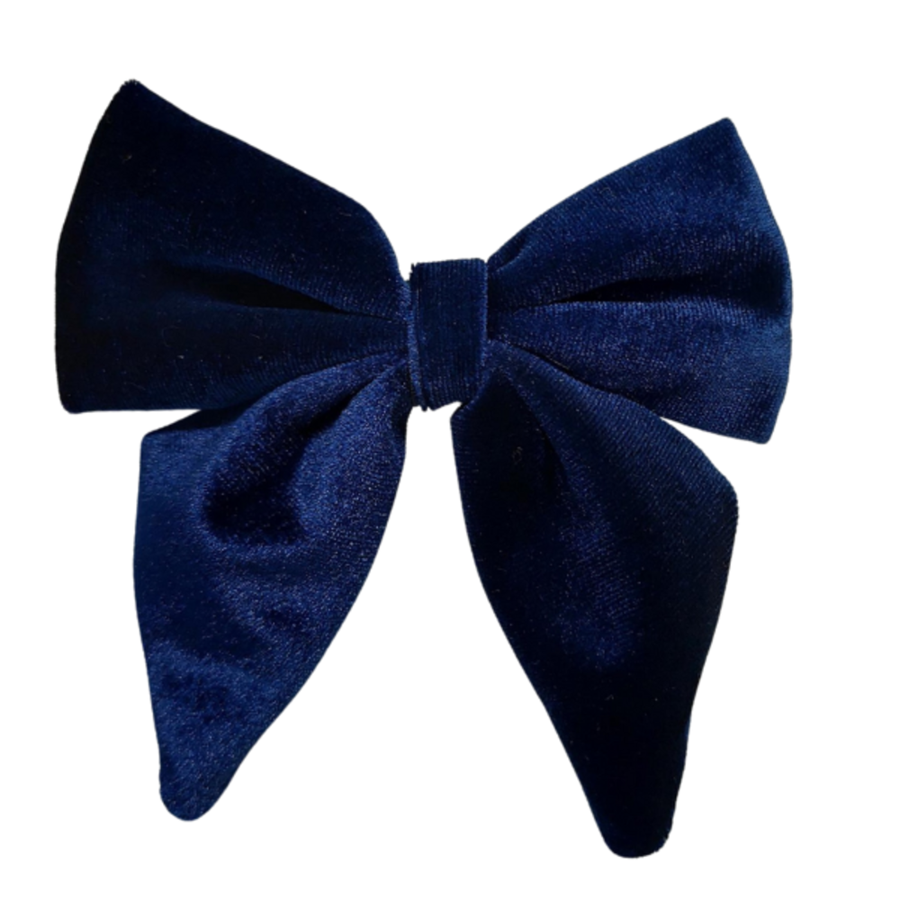 Your Little Miss Barrette avec grand nœud Marly - Velvet midnight