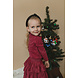 Your Little Miss Wide tiara with button - Black velvet Your Little Miss Wide tiara with button - Black velvet