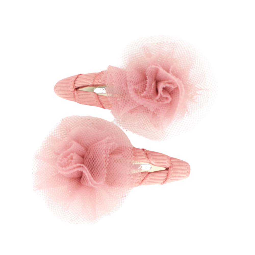 Your Little Miss Pinzas de pelo bebé Jade - Mini ballerina old pink