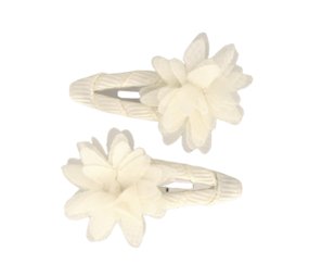 Your Little Miss Barrettes bébé Jade - Mini flower ivory