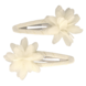 Your Little Miss Pinzas de pelo Jade - Flower ivory