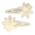 Haarspangen Jade - Flower ivory