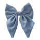 Your Little Miss Haarspeld met grote strik - denim Your Little Miss Haarspeld met grote strik - denim