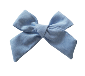 Your Little Miss Haarspange mit Knoten - denim