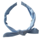 Your Little Miss Ribbet diadem med sløyfe - denim Your Little Miss Ribbet diadem med sløyfe - denim