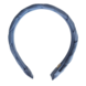 Your Little Miss Bredt diadem med flette - denim Your Little Miss Bredt diadem med flette - denim