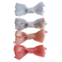 Haarspeldjes met strik Olivia - coral bloom