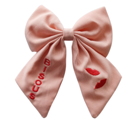 Your Little Miss Fermagli per capelli ragazza con grande fiocco - bisous