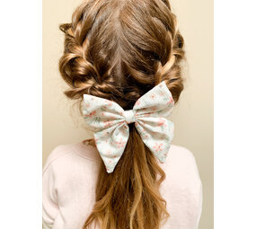 Your Little Miss Hair clip with large bow Marly - coral bloom Your Little Miss Hair clip with large bow Marly - coral bloom