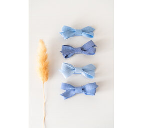 Your Little Miss Pinzas de pelo con lazo Olivia - denim Your Little Miss Pinzas de pelo con lazo Olivia - denim