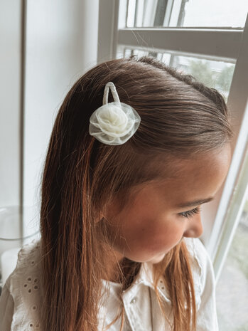 Your Little Miss Hårspenne Jade - Ballerina ivory
