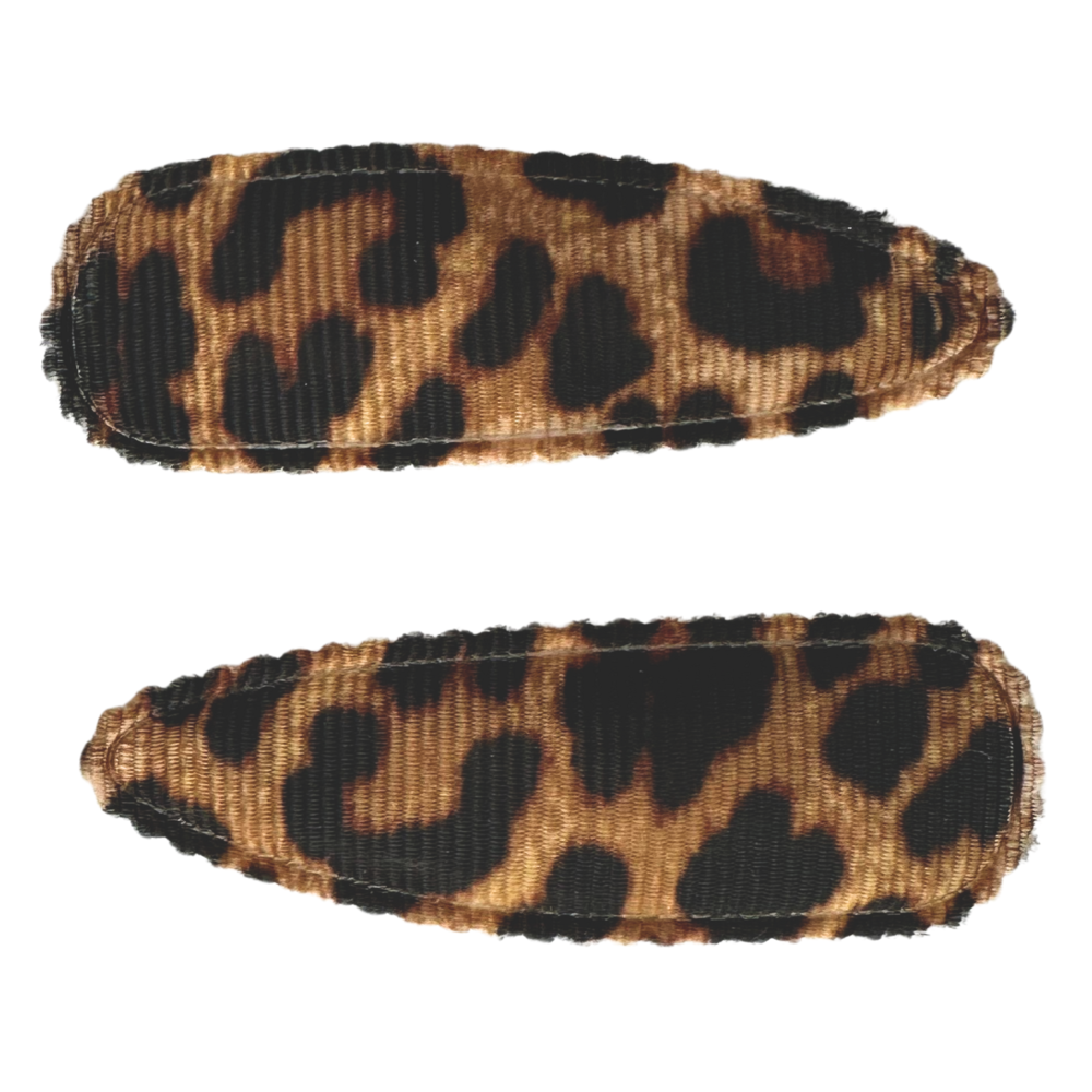 Your Little Miss Hair clips Pippa - leopard Your Little Miss Hair clips Pippa - leopard