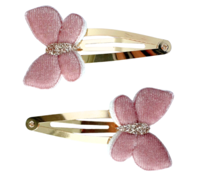 Your Little Miss Mollette per capelli con fiori Nina - Butterfly belle Your Little Miss Mollette per capelli con fiori Nina - Butterfly belle