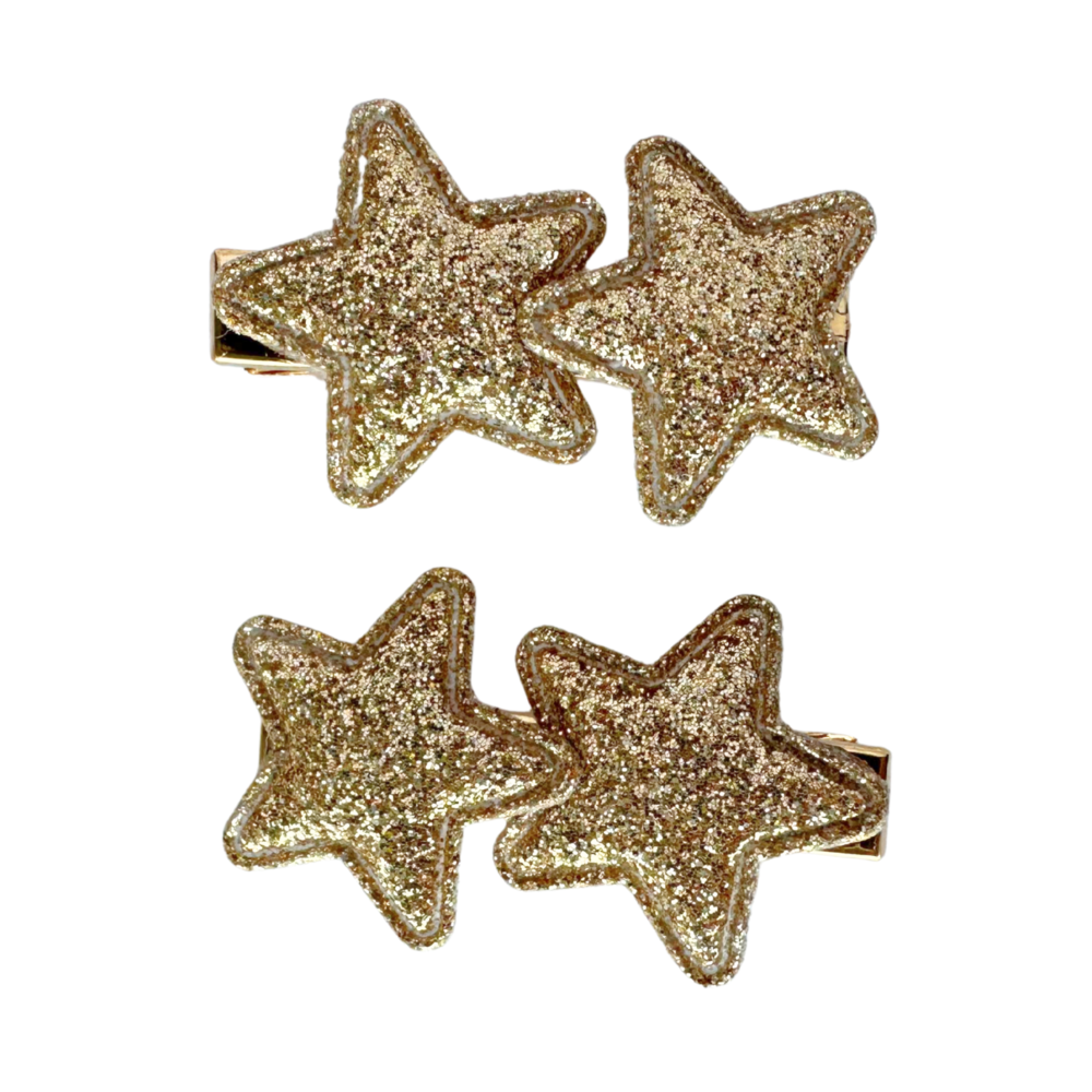 Your Little Miss Baby Haarspeldjes met bloemen Nina - Twinkle stars