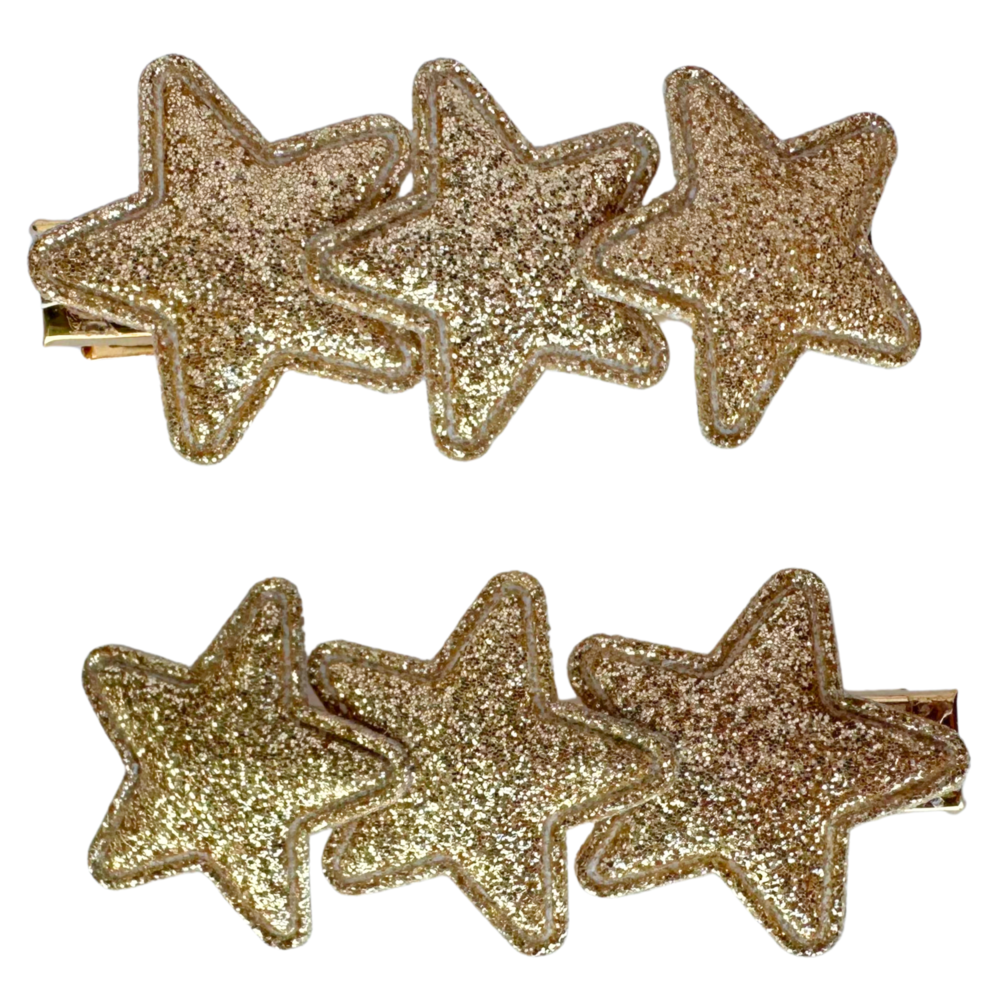 Your Little Miss Barrettes avec fleurs Nina - Twinkle stars