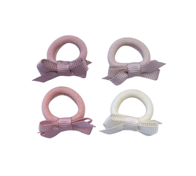 Your Little Miss Elastici per capelli neonata con fiocchetto Liv - Powder tones Your Little Miss Elastici per capelli neonata con fiocchetto Liv - Powder tones