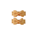 Your Little Miss Baby hair clips with bow - Old gold Your Little Miss Baby hair clips with bow - Old gold