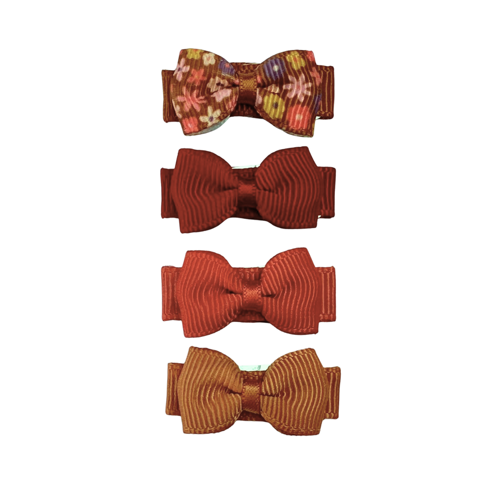 Your Little Miss Clip de pelo bebé con lazo - Cinnamon spice Your Little Miss Clip de pelo bebé con lazo - Cinnamon spice