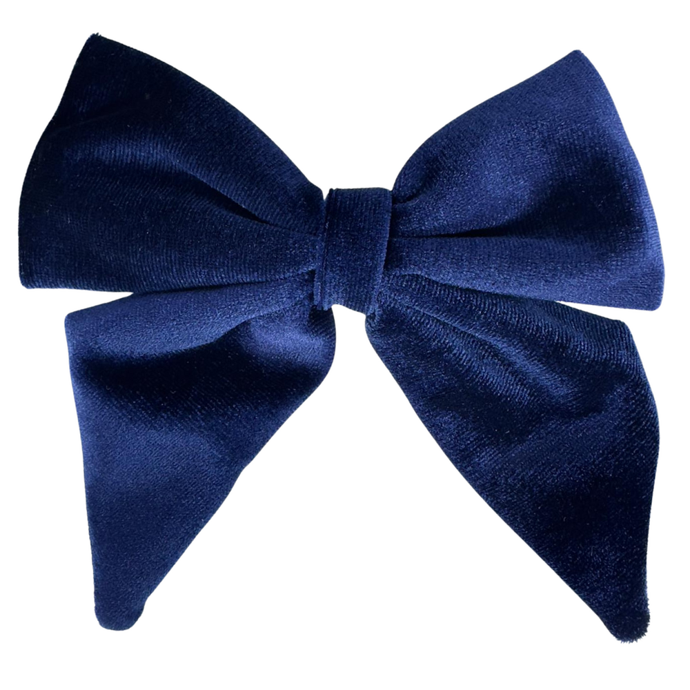 Your Little Miss Pinza de pelo con lazo grande Marly - Velvet midnight