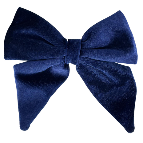 Your Little Miss Hårspänne med stor rosett Marly - Velvet midnight