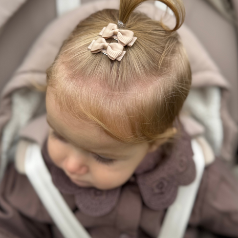 Your Little Miss Mollette per capelli neonata con fiocchetto Ivy - tan Your Little Miss Mollette per capelli neonata con fiocchetto Ivy - tan