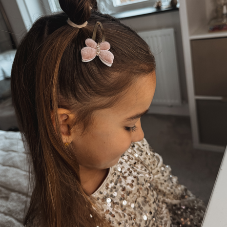 Your Little Miss Pinzas de pelo con flores Nina - Butterfly belle