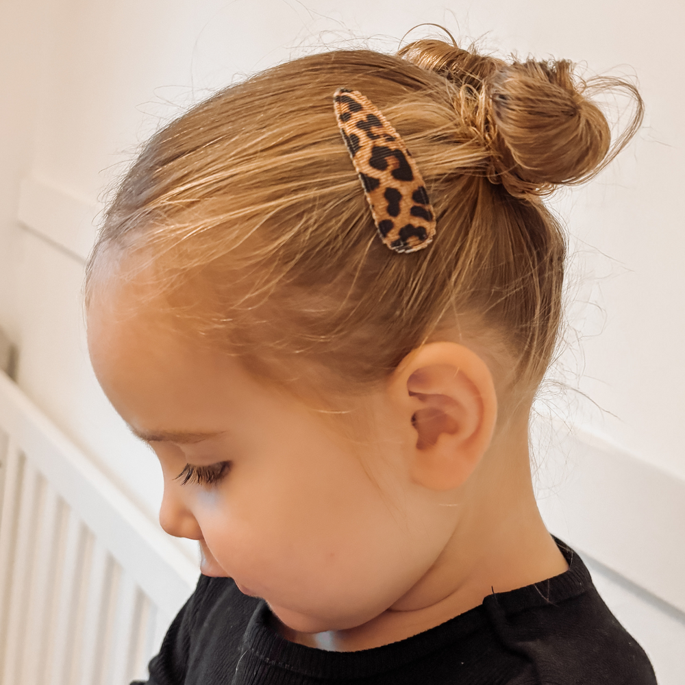 Your Little Miss Hair clips Pippa - leopard Your Little Miss Hair clips Pippa - leopard