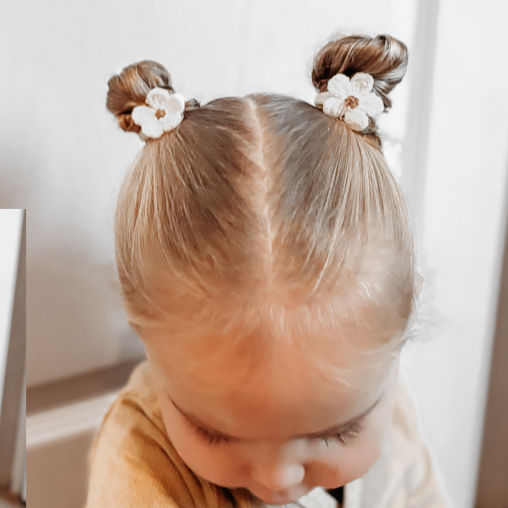 Your Little Miss Baby Haargummis mit Schleife Liv - cotton bloom Your Little Miss Baby Haargummis mit Schleife Liv - cotton bloom