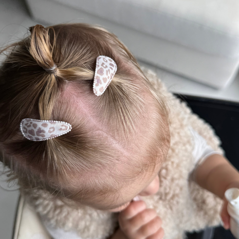 Your Little Miss Baby hårspenne Pippa - leopard latte