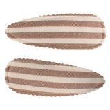 Your Little Miss Haarspangen Pippa - Caramel stripe Your Little Miss Haarspangen Pippa - Caramel stripe