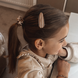 Your Little Miss Hair clips Pippa - Caramel stripe Your Little Miss Hair clips Pippa - Caramel stripe